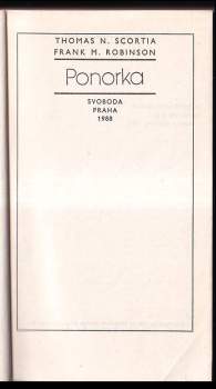 Thomas N Scortia: Ponorka