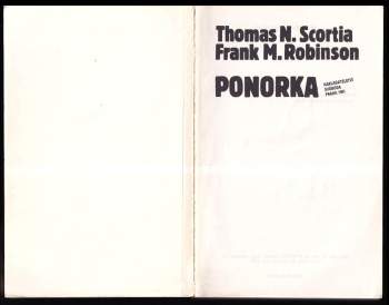 Thomas N Scortia: Ponorka