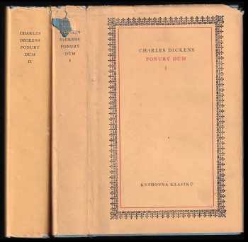 Ponurý dům : Díl 1-2 - Charles Dickens, Charles Dickens, Charles Dickens (1980, Odeon) - ID: 747015