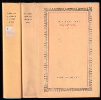 Ponurý dům : Díl 1-2 - Charles Dickens, Charles Dickens, Charles Dickens (1980, Odeon) - ID: 812514
