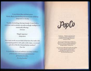 Scarlett Thomasová,: PopCo