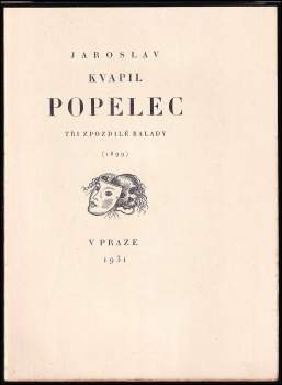 Jaroslav Kvapil: Popelec