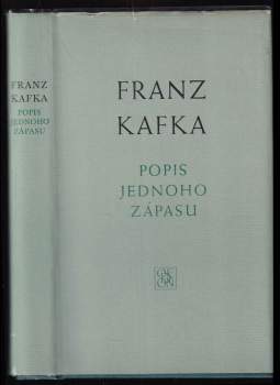 Franz Kafka: Popis jednoho zápasu