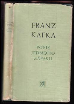 Franz Kafka: Popis jednoho zápasu