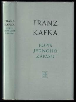 Franz Kafka: Popis jednoho zápasu