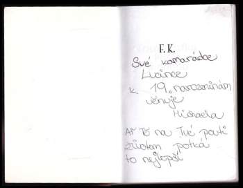 Franz Kafka: Popis jednoho zápasu