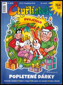 Popletené dárky, Čtyřlístek 764, 763 - dvojčíslo