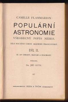 Camille Flammarion: Populární astronomie