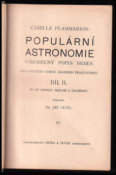 Camille Flammarion: Populární astronomie