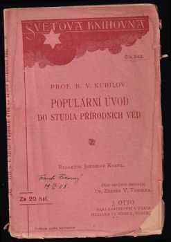 Benedikt Viktorovič Kurilov: Populární úvod do studia přírodních věd