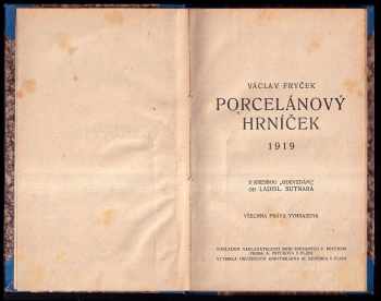 Václav Fryček: Porcelánový hrníček