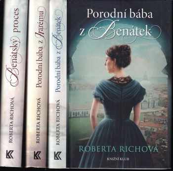 Roberta Rich: Porodní bába z Benátek, 1. - 3. díl : Porodní bába z Benátek + Porodní bába z harému + Benátský proces