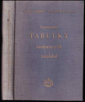 Porovnávací tabulky motorových vozidel