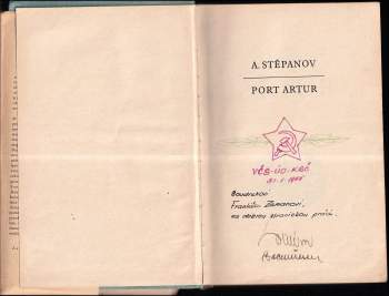 Aleksandr Nikolajevič Stepanov: Port Artur