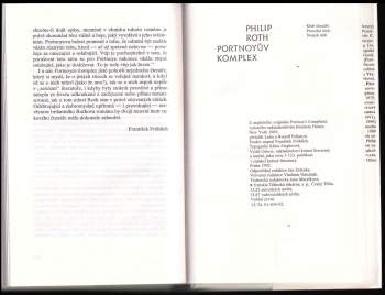 Philip Roth: Portnoyův komplex