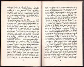 Nathalie Sarraute: Portrét neznámého