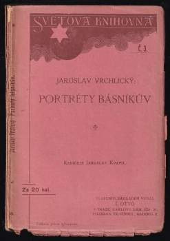 Jaroslav Vrchlický: Portréty básníkův