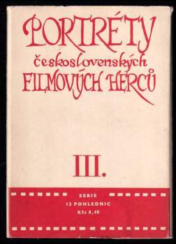 Portréty československých filmových herců