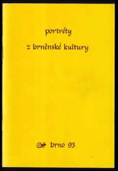 Portréty z brněnské kultury
