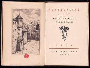 Mariana Alcoforado: Portugalské listy