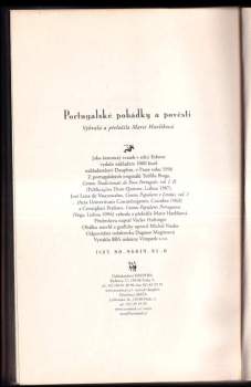 Portugalské pohádky a pověsti