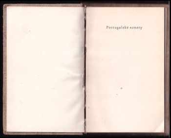 Elizabeth Barrett Browning: Portugalské sonety