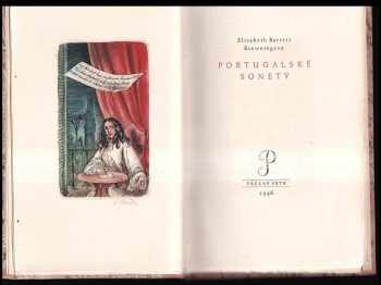 Elizabeth Barrett Browning: Portugalské sonety SIGNOVANÉ RYTINY BOUDA