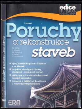 Milan Vlček: Poruchy a rekonstrukce staveb