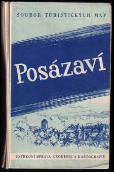 Posázaví. Soubor turistických map. Měřítko 1:75 000