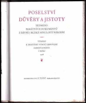 Petr Dillinger: Poselství důvěry a jistoty