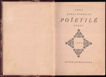 Anna Ziegloserová: Pošetilé
