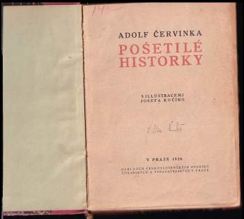 Adolf Červinka: Pošetilé historky
