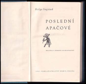 Helge Ingstad: Poslední Apačové