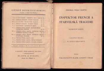 Freeman Wills Crofts: Inspektor French a starvelská tragedie