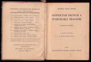 Freeman Wills Crofts: Inspektor French a Starvelská tragedie