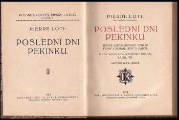 Pierre Loti: Poslední dni Pekinku