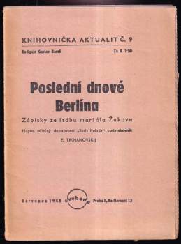 Poslední dnové Berlína