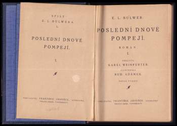 Edward Bulwer Lytton Lytton: Poslední dnové Pompejí