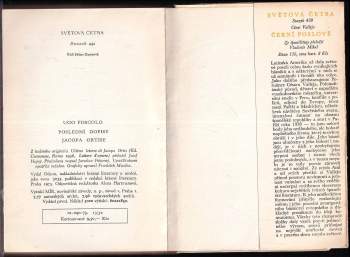 Ugo Foscolo: Poslední dopisy Jacopa Ortise