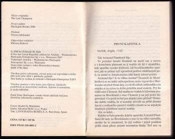 Deborah Hale: Poslední hrdina