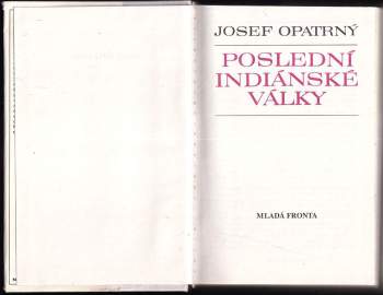 Poslední indiánské války