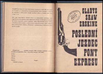 Knud Gatzwiller: Poslední jezdec pony expresu + Žlutý markýz