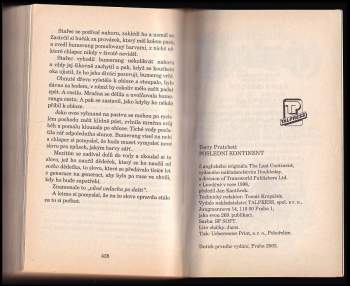 Terry Pratchett: Poslední kontinent