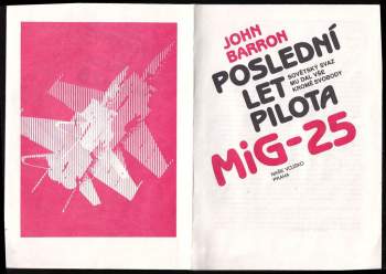 Poslední let pilota MiG-25