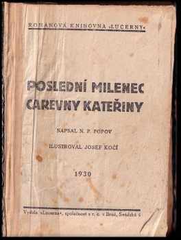 Nikola P Popov: Poslední milenec carevny Kateřiny