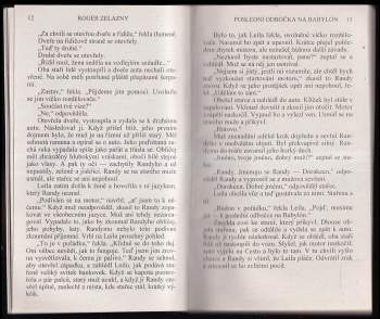 Roger Zelazny: Poslední odbočka na Babylón