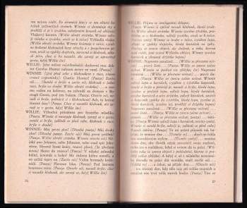 Samuel Beckett: Poslední páska ; Šťastné dny ; Hra