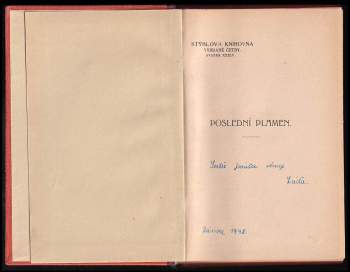 Albert-Émile Sorel: Poslední plamen