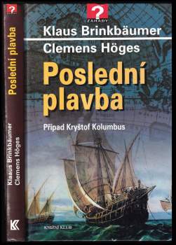 Klaus Brinkbäumer: Poslední plavba
