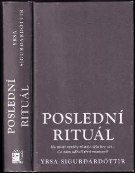Yrsa Sigurðardóttir: Poslední rituál